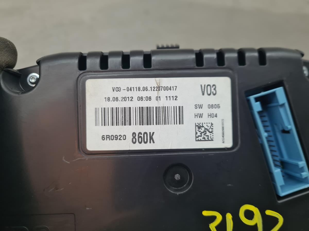 Quadrante / painel de instrumentos VOLKSWAGEN Polo (6R, 6C) Imagem-7