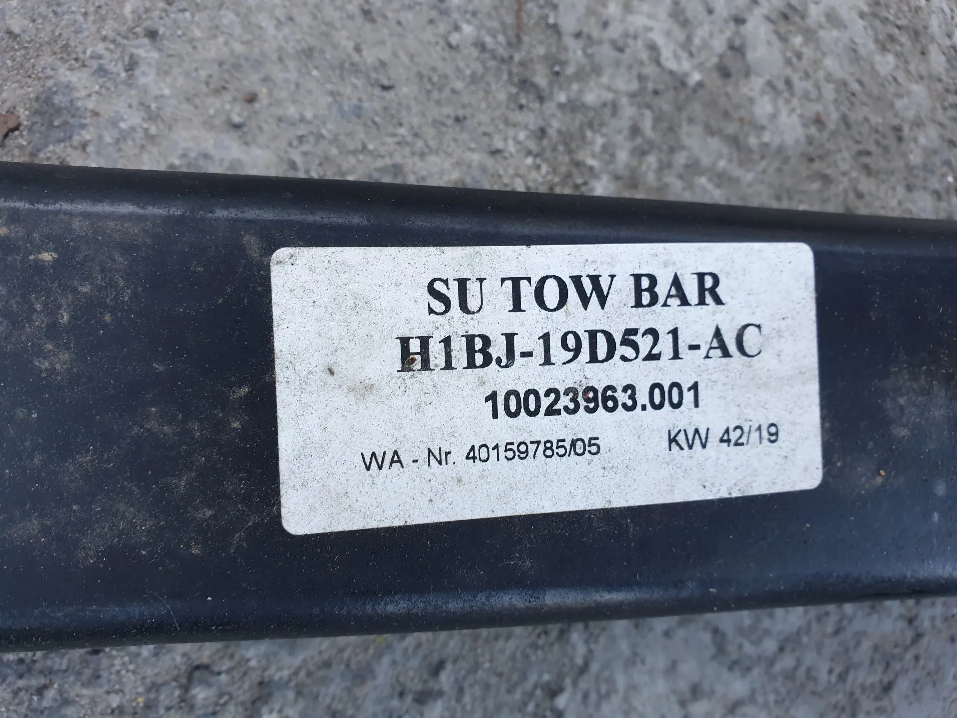 Gancho reboque FORD Fiesta VII (HJ, HF) Imagem-3