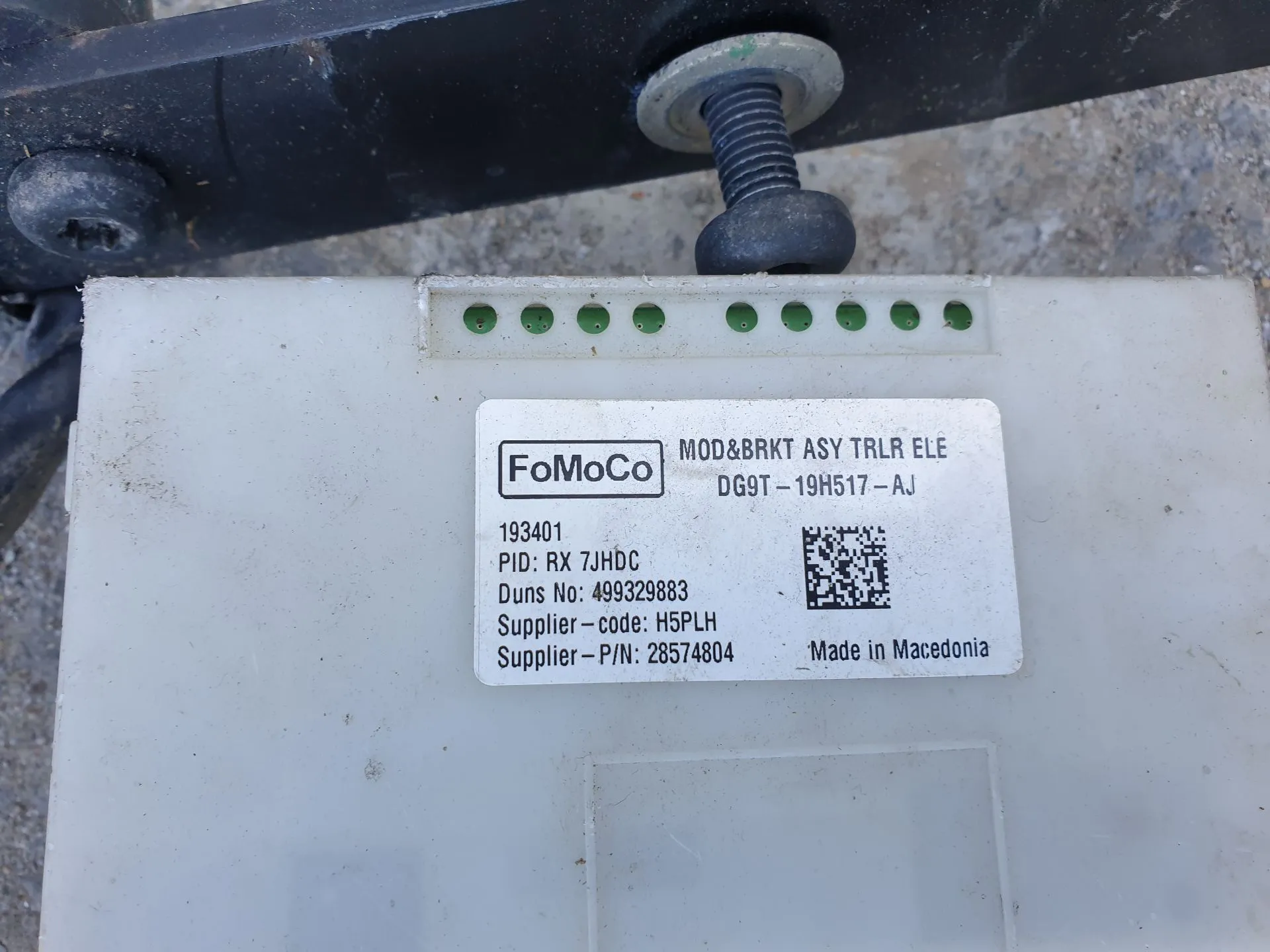 Gancho reboque FORD Fiesta VII (HJ, HF) Imagem-6