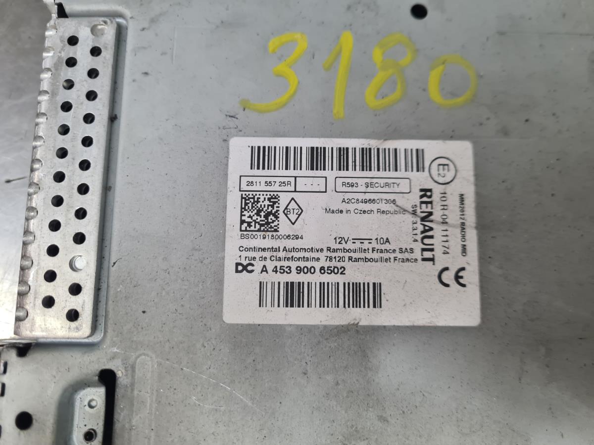 Radio / autorradio SMART ForFour (453) Imagem-2