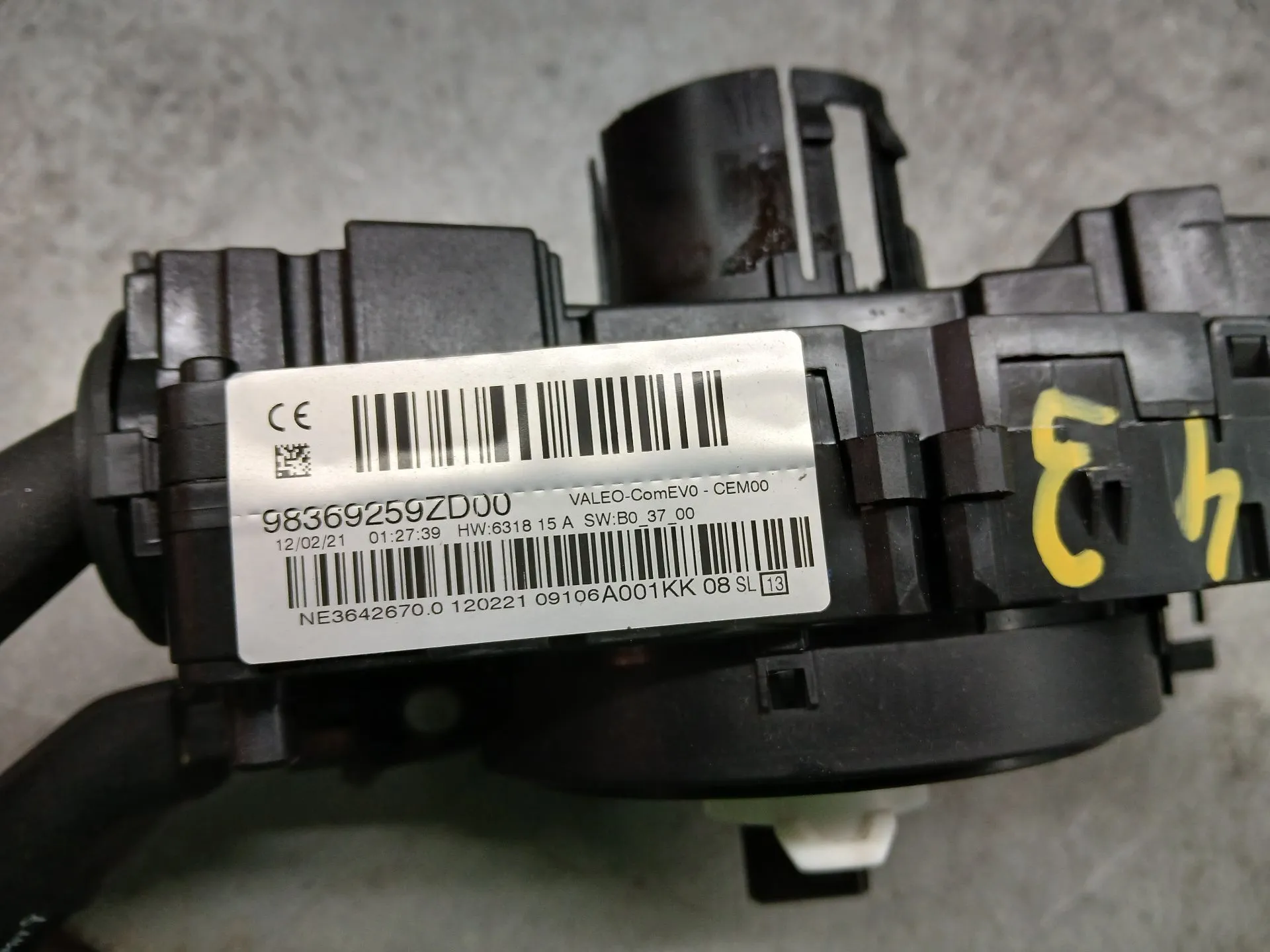 Fita de airbags PEUGEOT 208 II Imagem-4