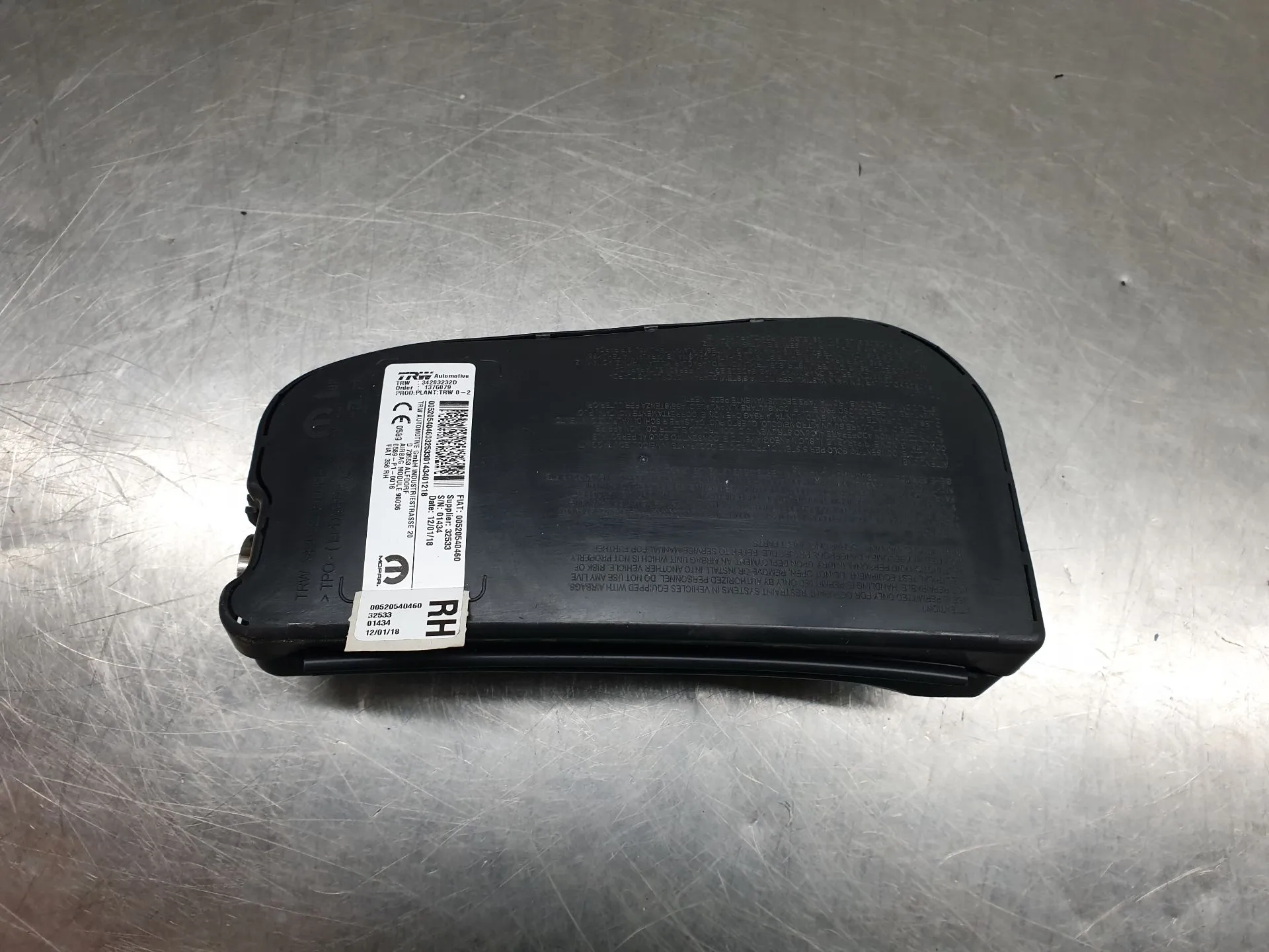 Airbag  Droite FIAT Tipo Hatchback (357_)