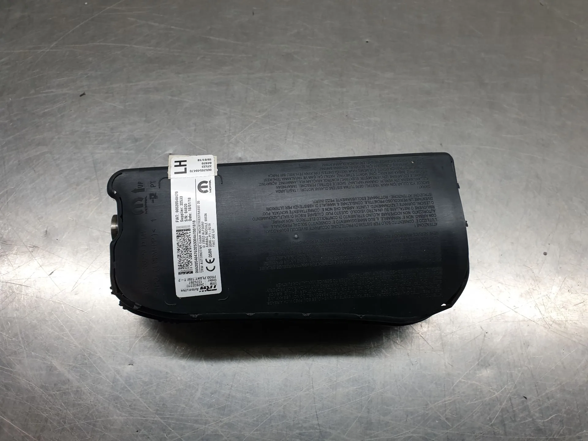 Airbag Izquierdo FIAT Tipo Hatchback (357_) Imagem-1