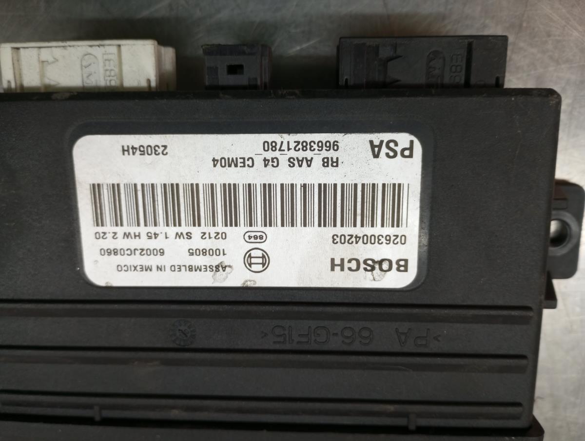 Modulo / Centralina Sensori parcheggio PEUGEOT RCZ Imagem-3