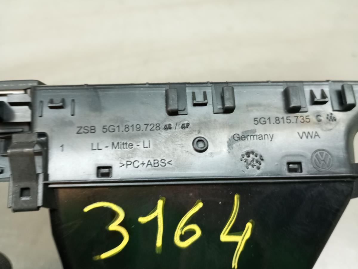 Compuertas de calefacción VOLKSWAGEN Golf VII (5G1, BQ1, BE1, BE2) Imagem-2