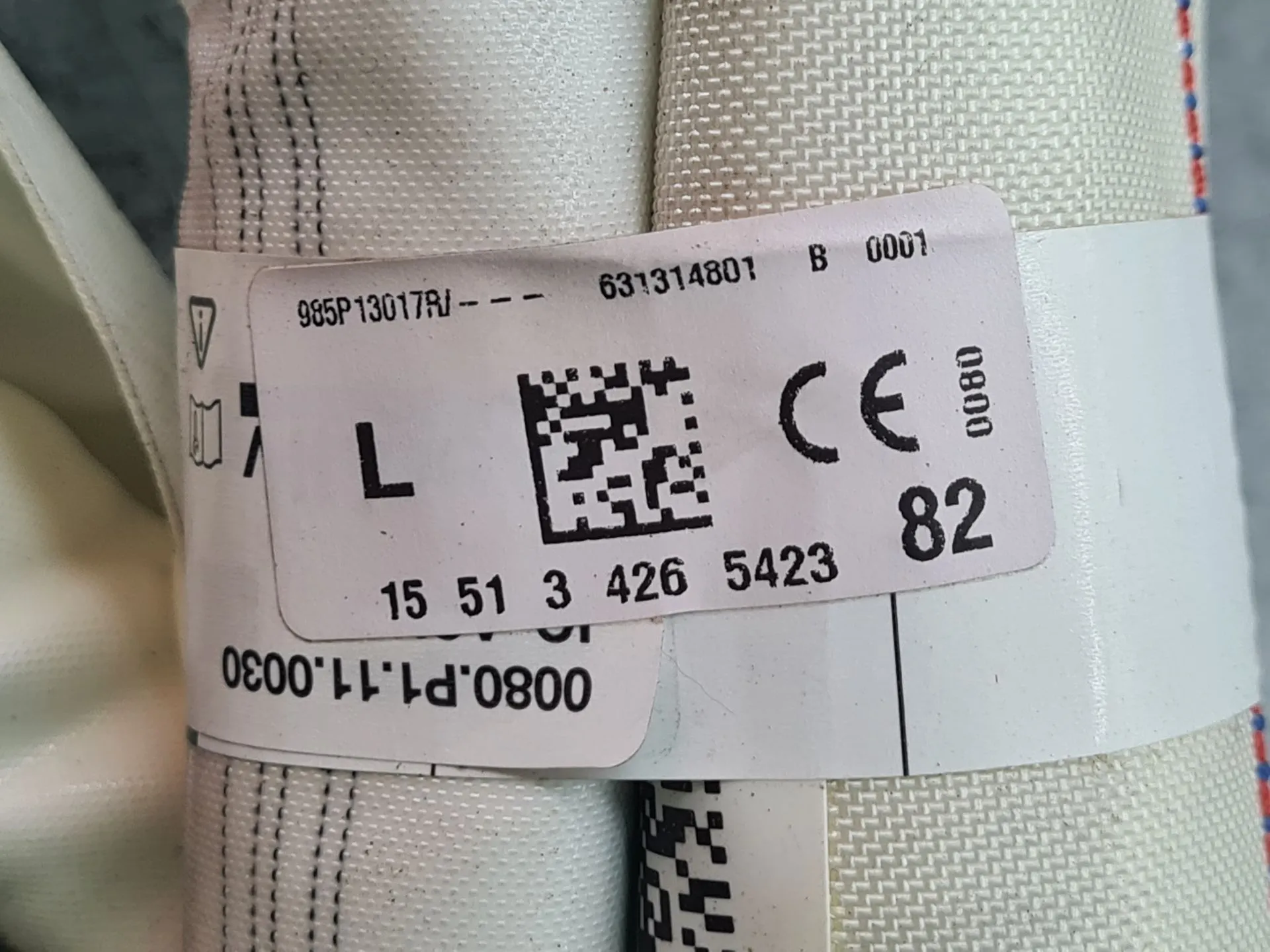 Airbag cortina esquerdo RENAULT Megane IV (B9A/M_) Imagem-3