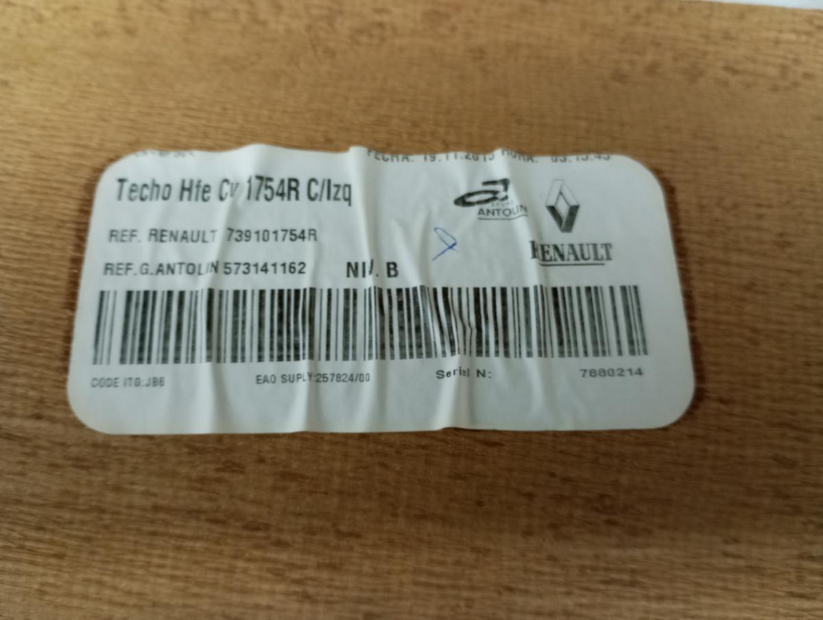 Revestimiento del techo RENAULT Kadjar (HA_, HL_) Imagem-4