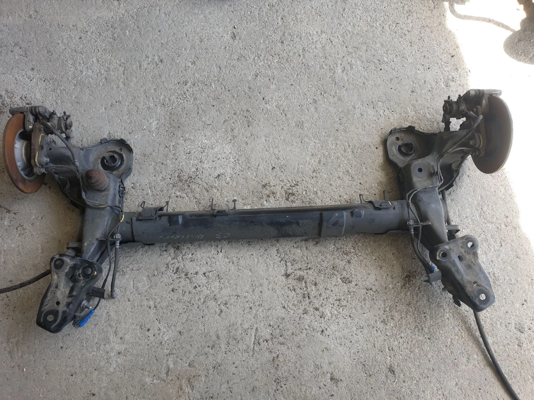 Rear axle with discs CITROËN C3 Aircross II (2R_, 2C_)