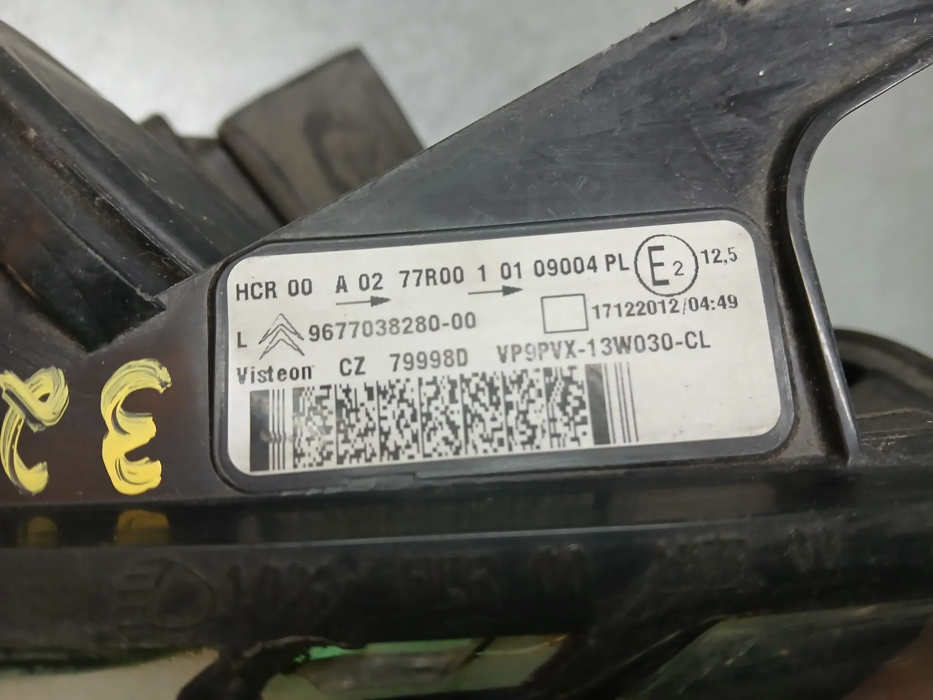 Phare avant gauche CITROËN DS3 Cabriolet Imagem-7