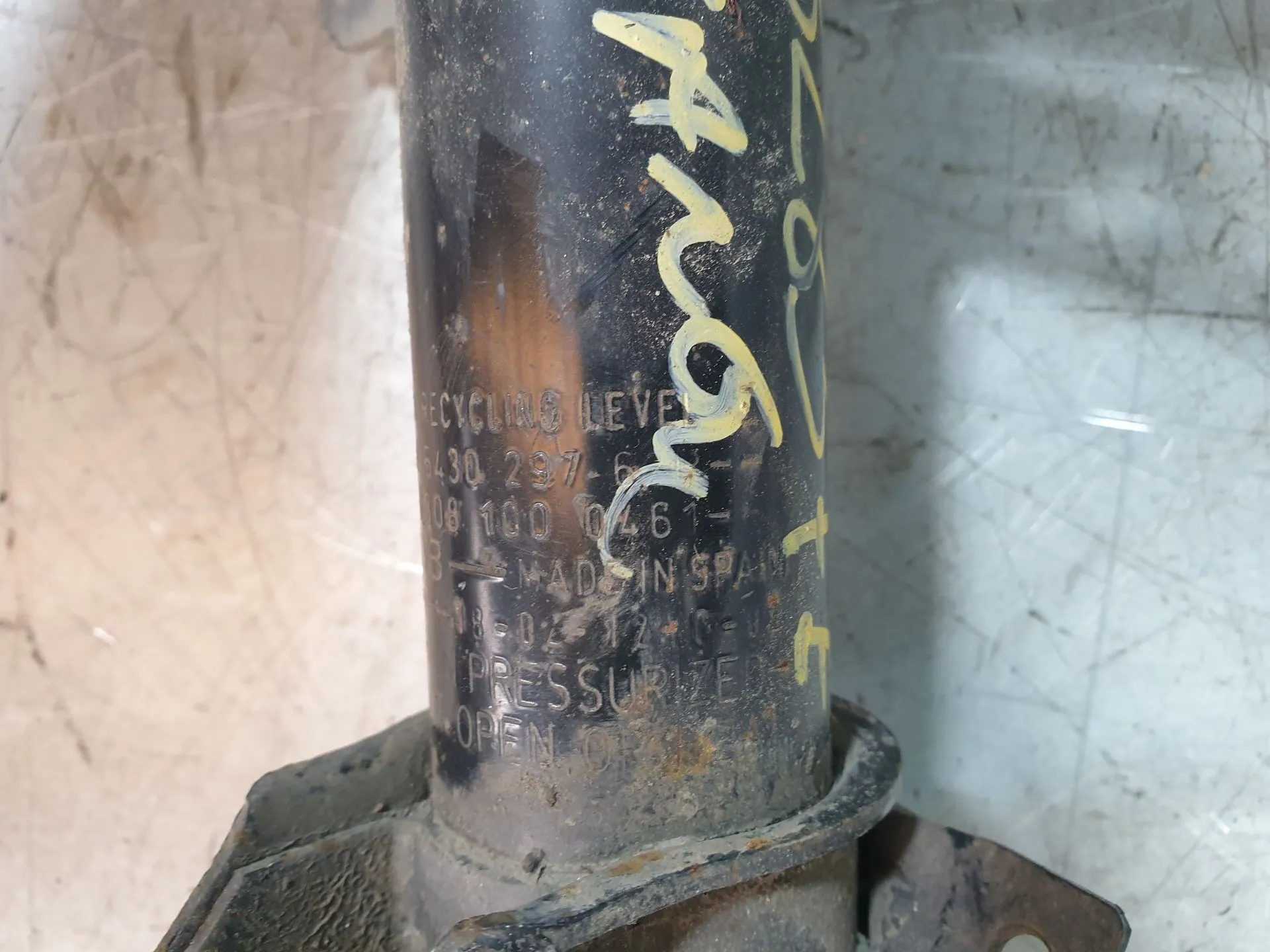 Ammortizzatore Anteriore Sinistro RENAULT Kangoo (KW0/1_) Imagem-4