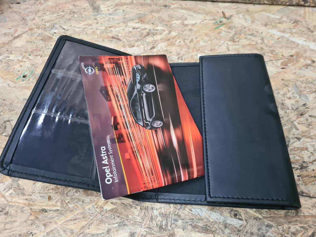 Bag with vehicle owner's manual OPEL Astra J Imagem-1