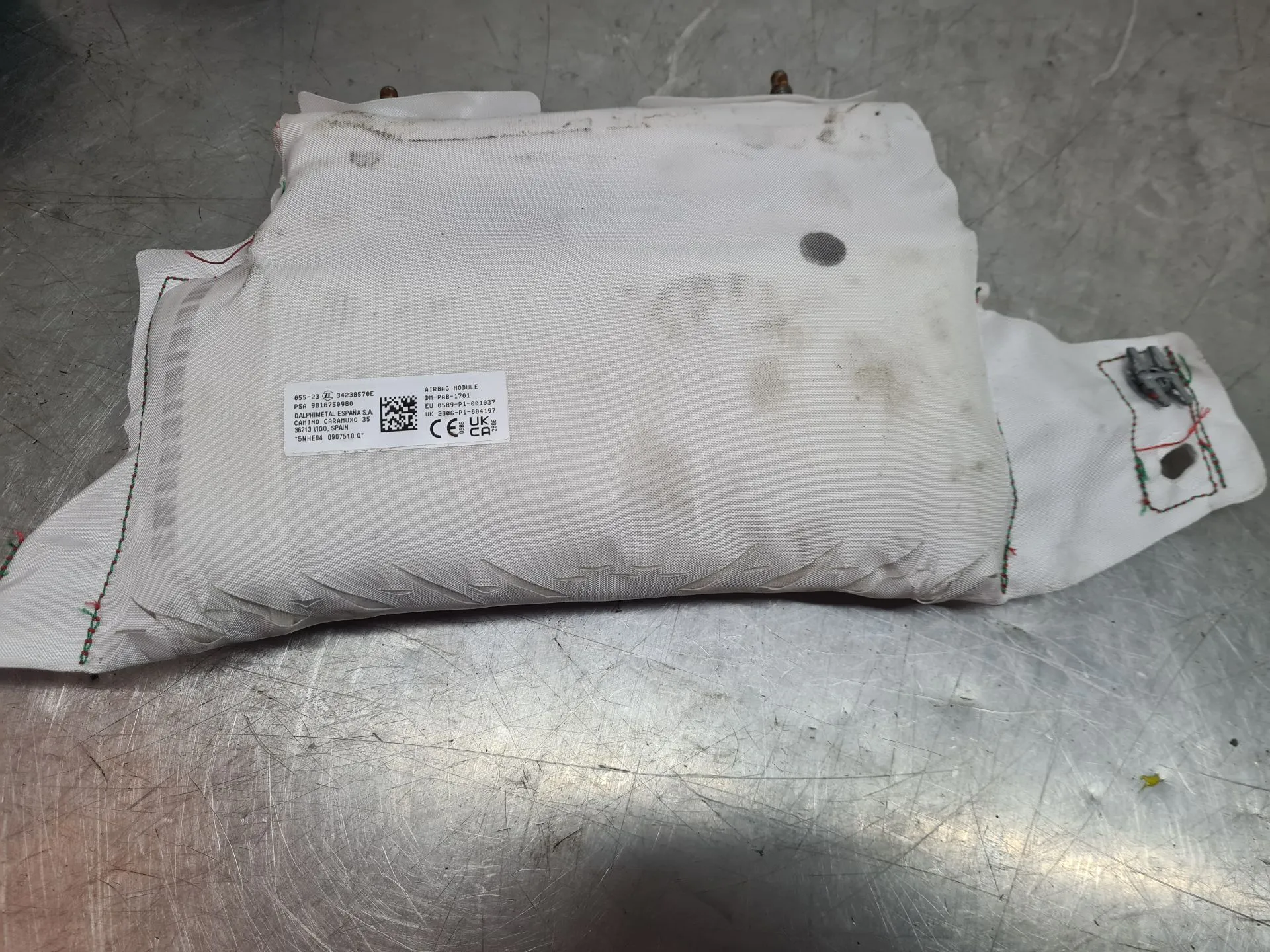Airbag passageiro CITROËN Berlingo (K9)