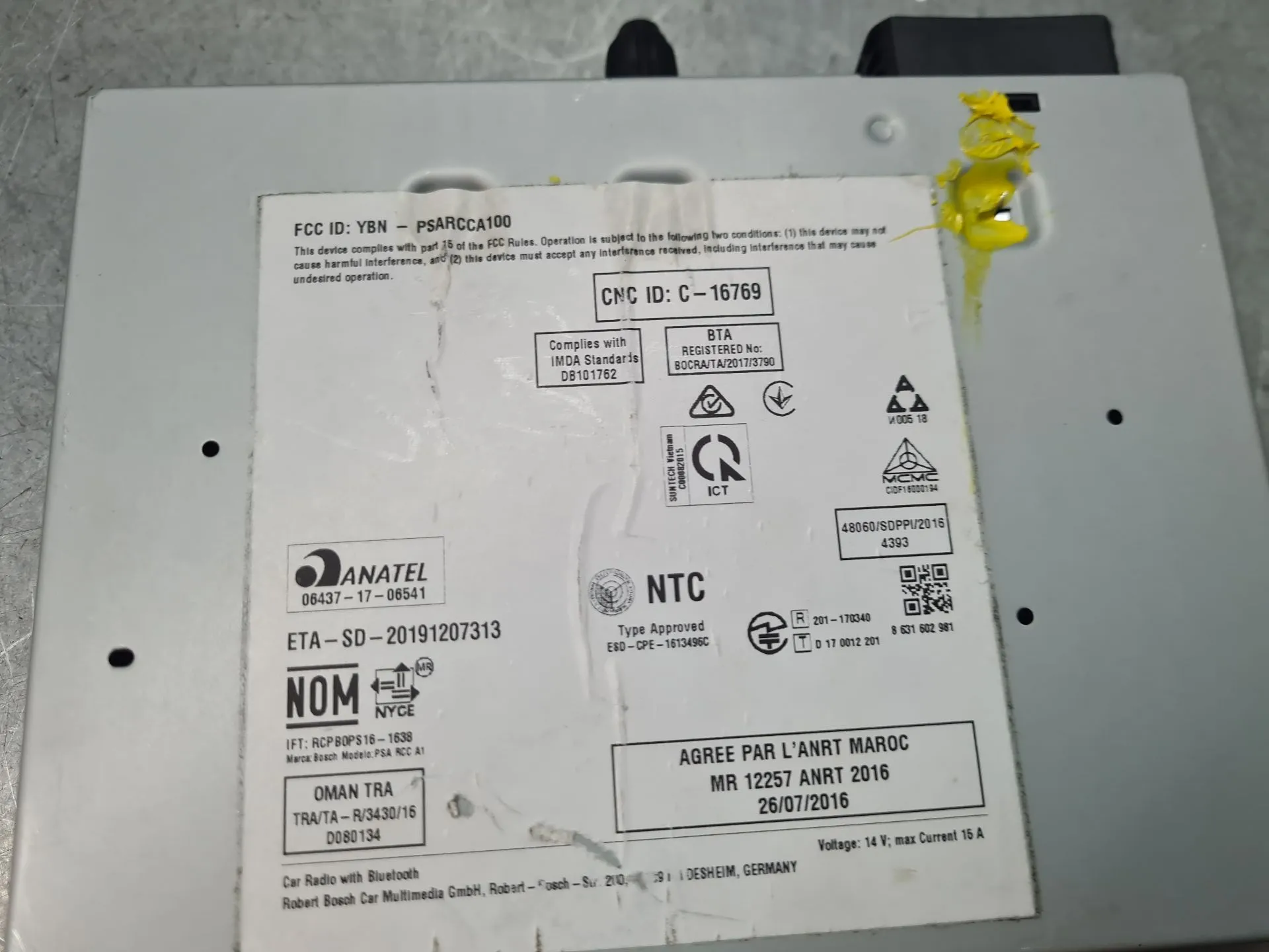 Rádio / auto-rádio PEUGEOT 2008 II (U_) Imagem-6