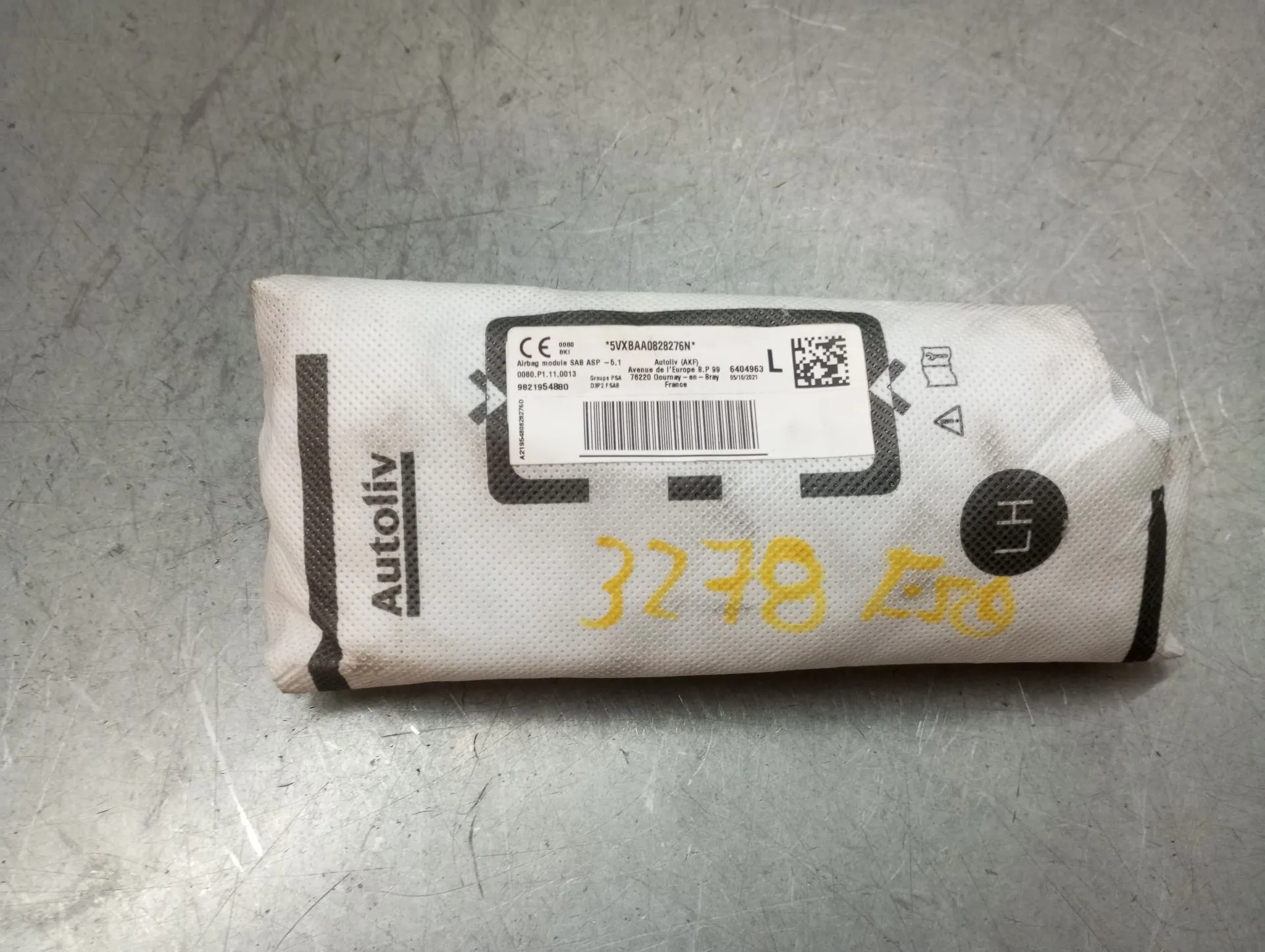 Airbag Destro PEUGEOT 2008 II (U_)