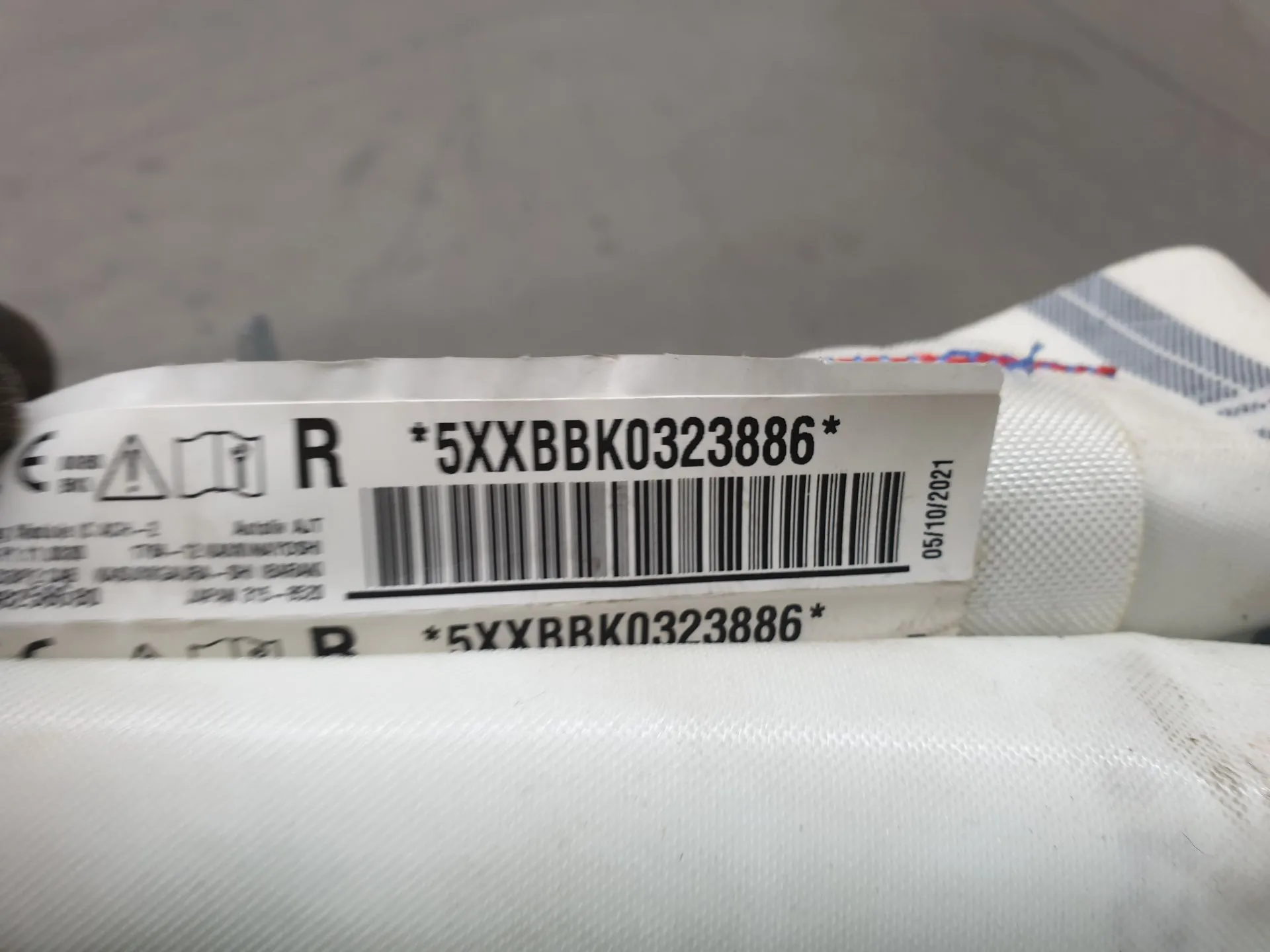 Airbag Rideau Droite PEUGEOT 2008 II (U_) Imagem-3