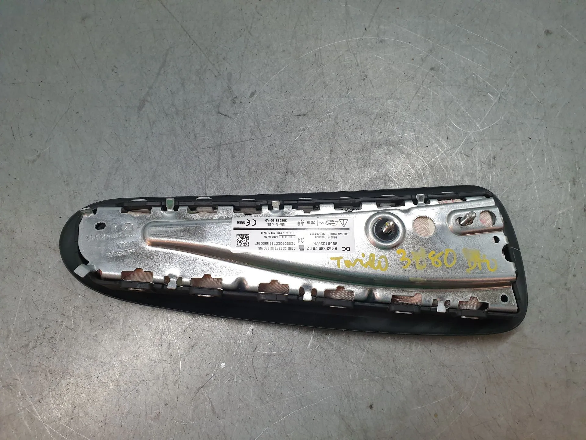 Airbag Derecho RENAULT Twingo III (BCM_) Imagem-2