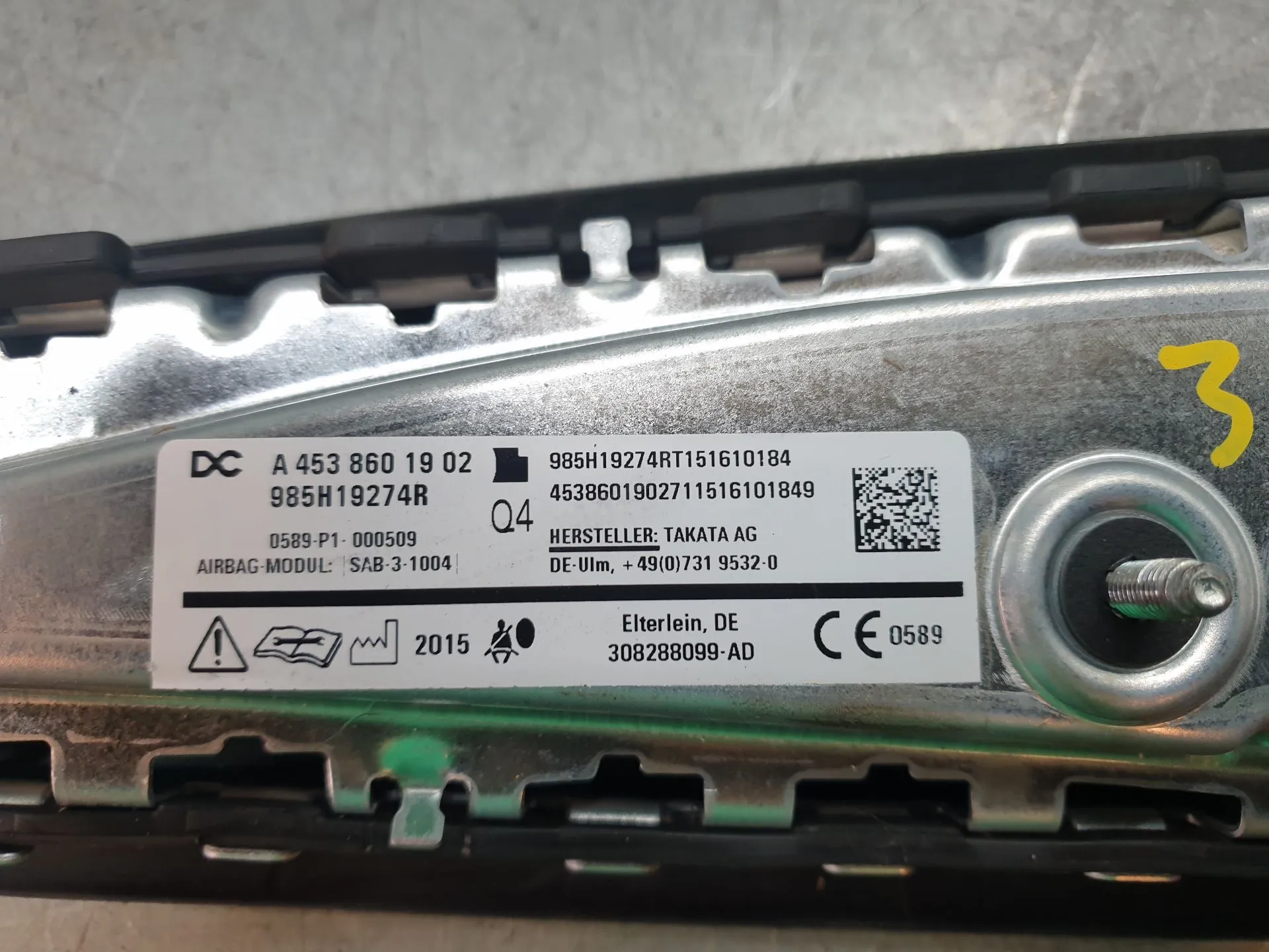 Airbag Izquierdo RENAULT Twingo III (BCM_) Imagem-2