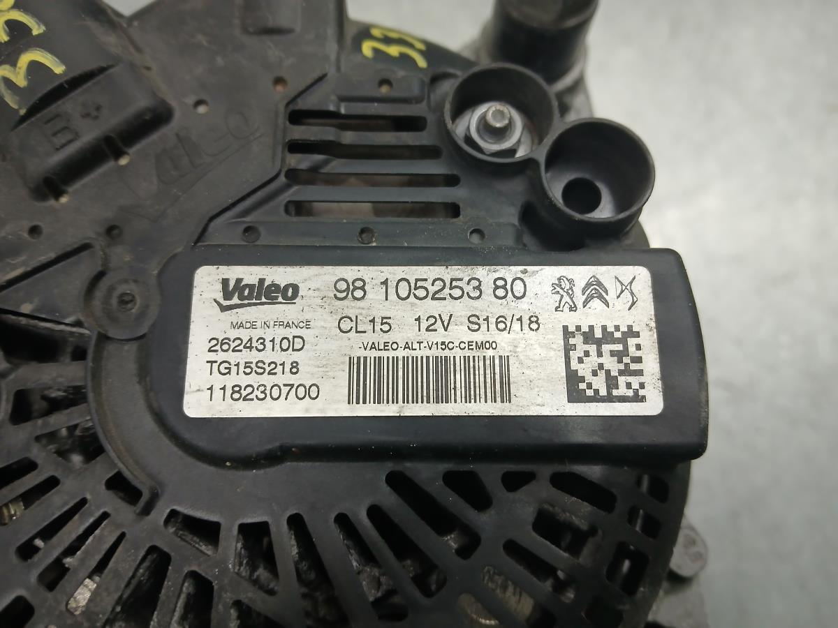 Alternador CITROËN C3 III (SX) Imagem-3