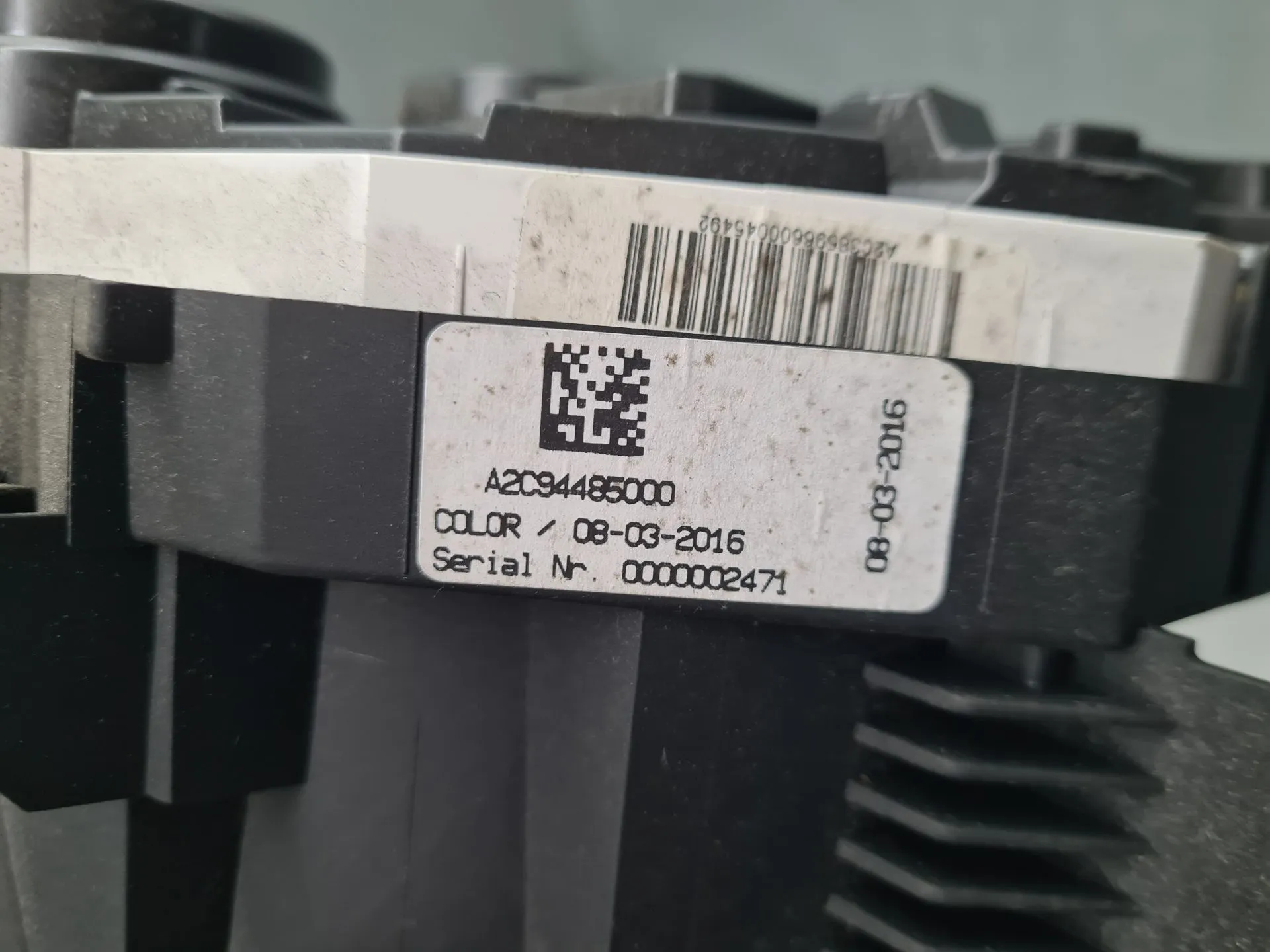 Instrument cluster TOYOTA Auris Touring Sports (_E18_) Imagem-7