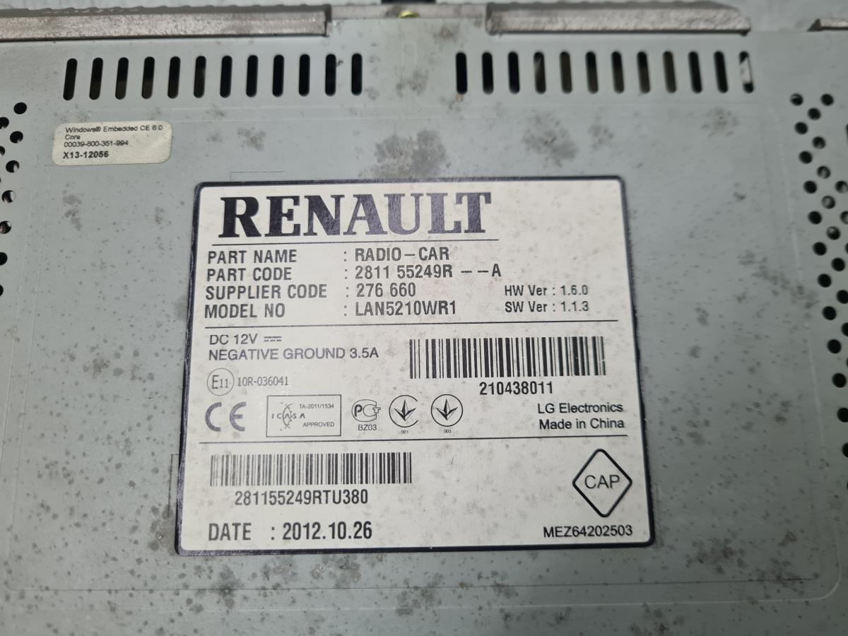 Radio / Autoradio RENAULT Clio IV (BH_) Imagem-6
