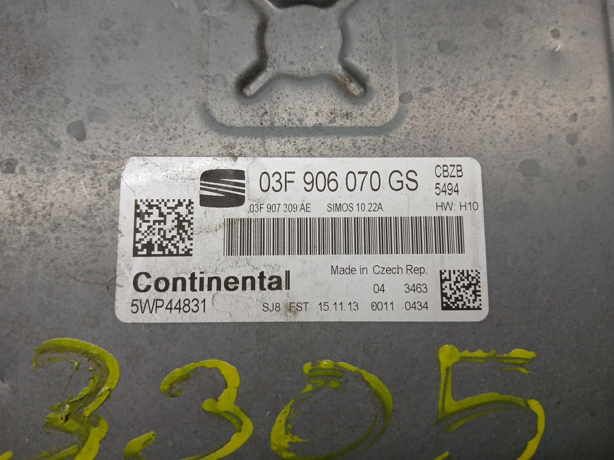 Centralina motore / ECU SEAT Ibiza IV (6J5, 6P1) Imagem-3