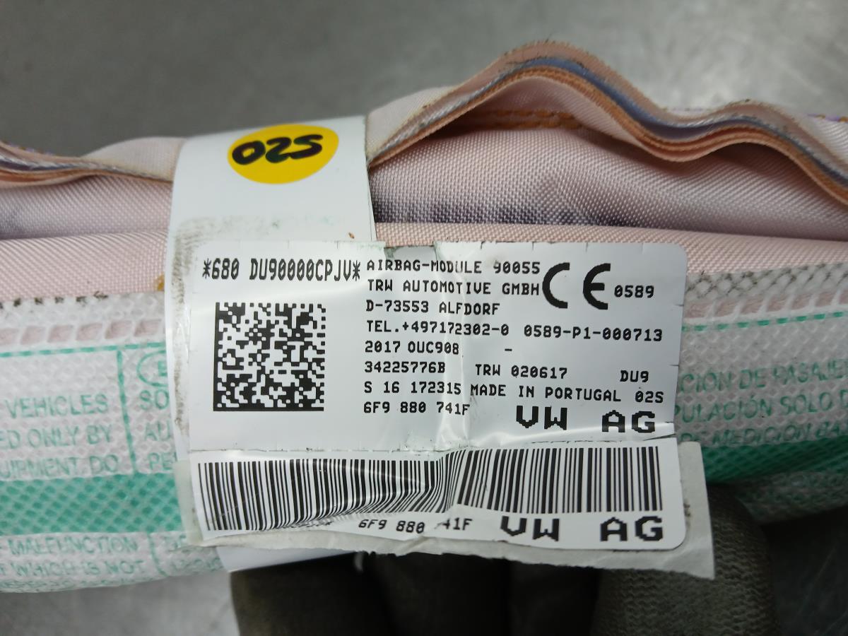 Left Curtain Airbag SEAT Arona (KJ7) Imagem-3