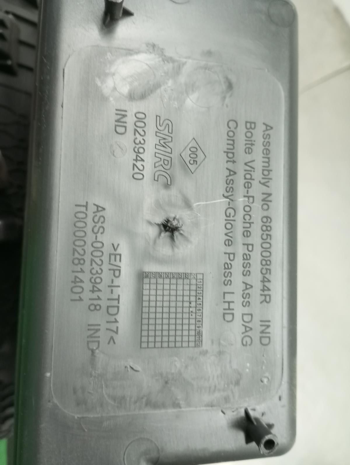 Porta luvas DACIA Sandero III Imagem-4