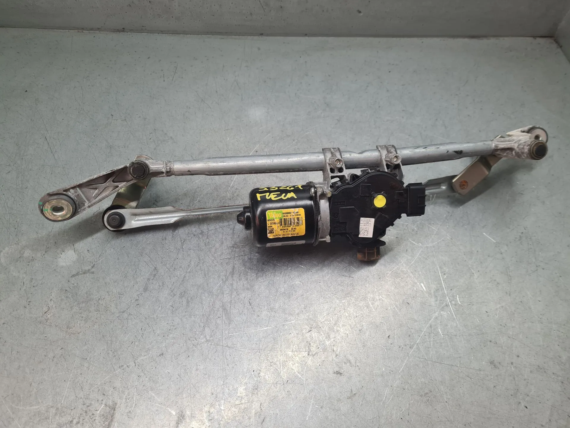 Motor limpa vidros frente RENAULT Megane IV (B9A/M_)