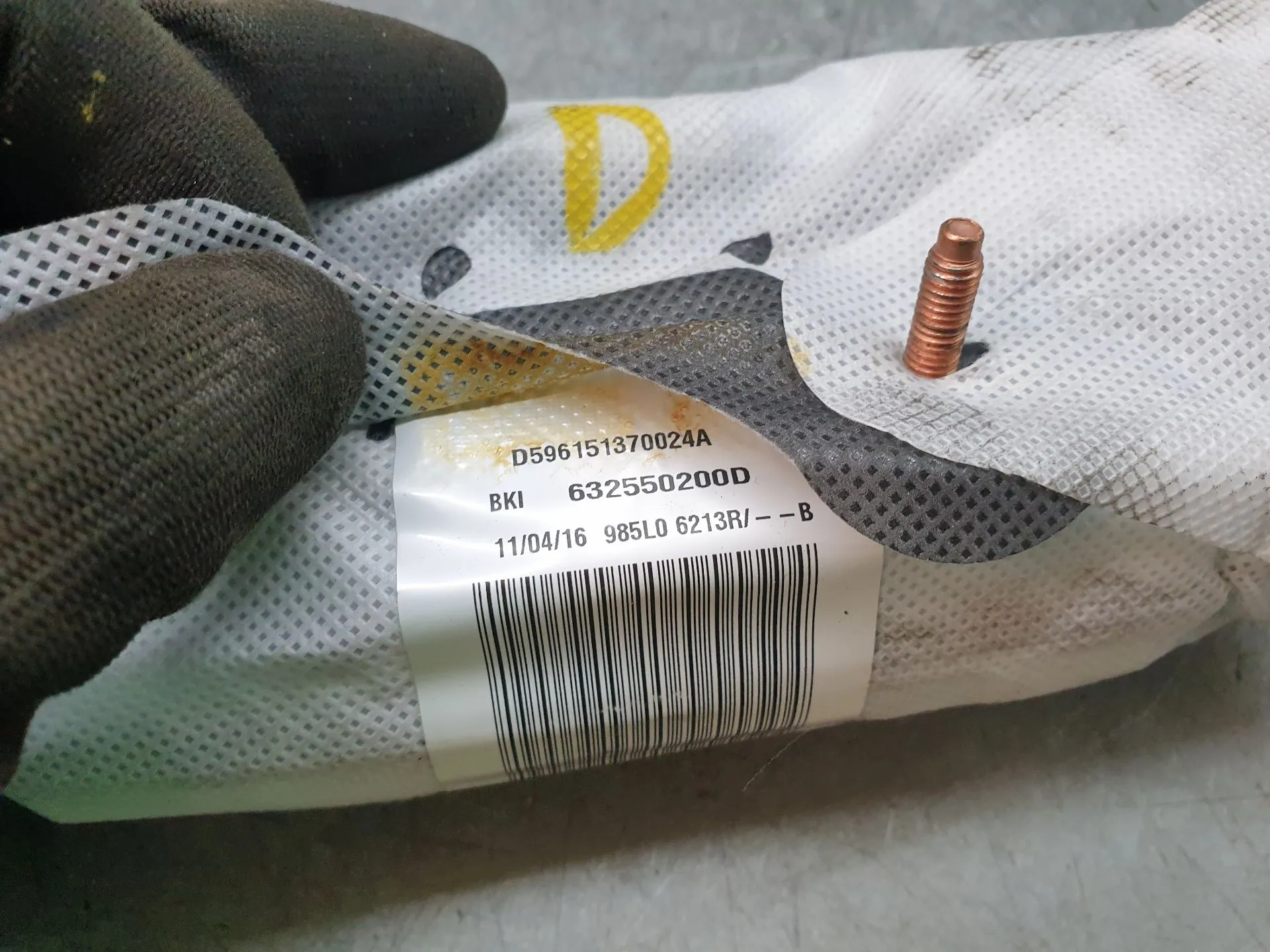 Airbag banco direito RENAULT Megane IV (B9A/M_) Imagem-3