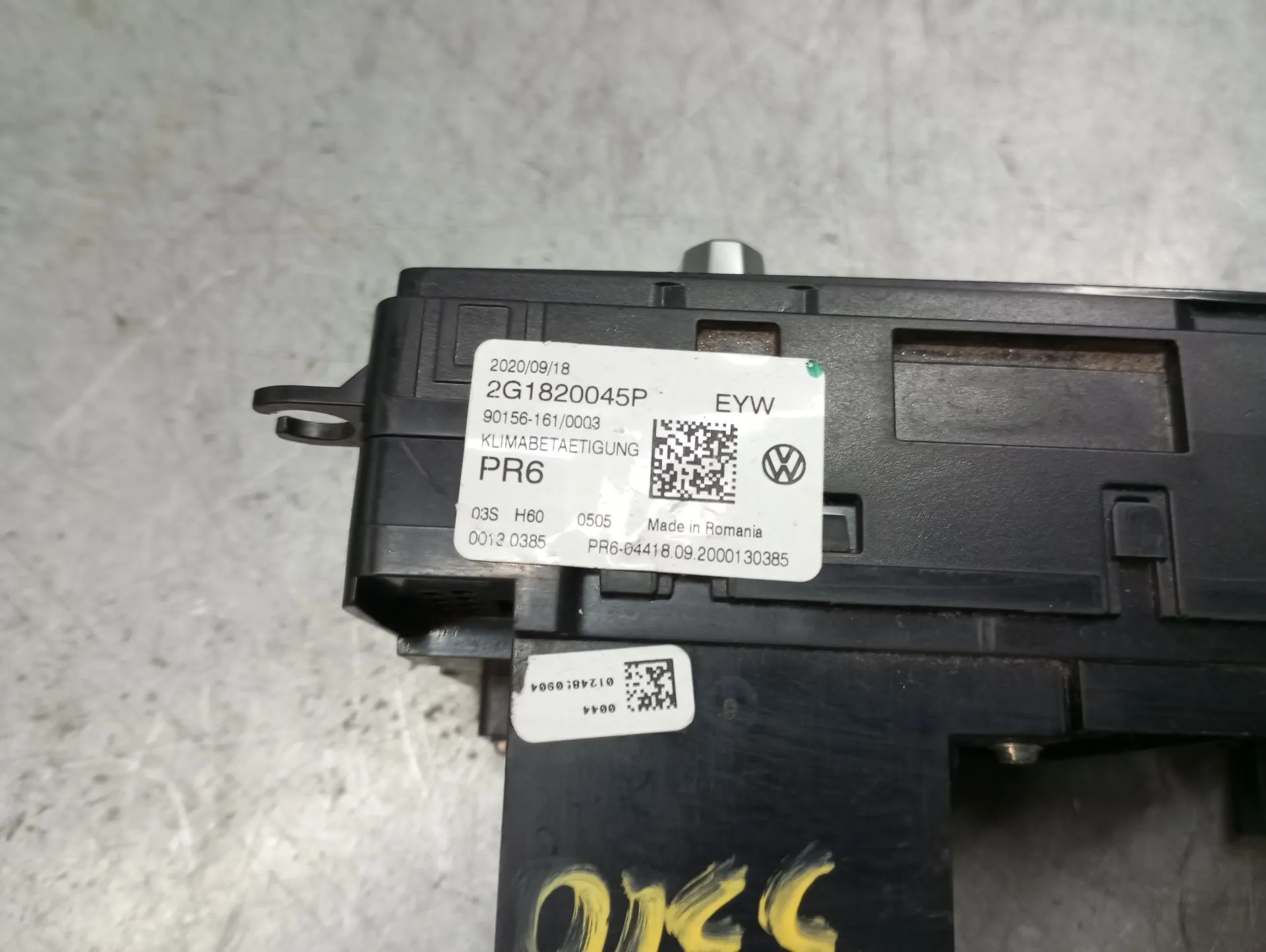 Climate control VOLKSWAGEN Polo (AW1) Imagem-4