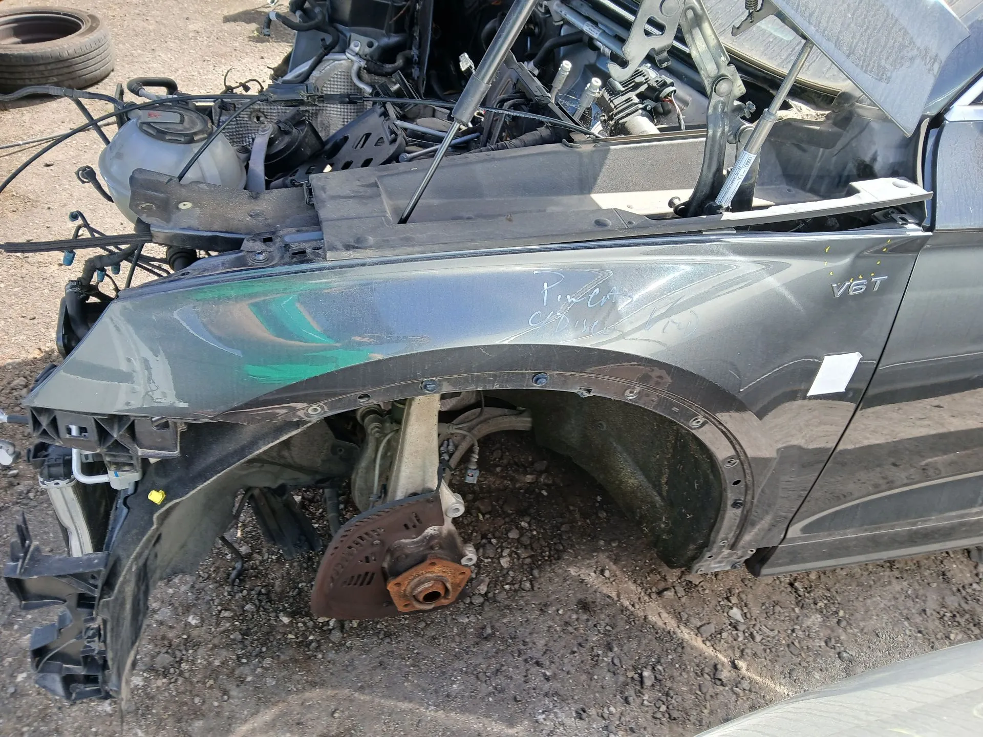 Left fender AUDI Q5 (FYB, FYG)