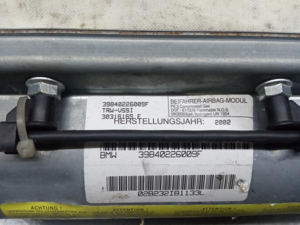 Airbag passageiro BMW X5 (E53) Imagem-3