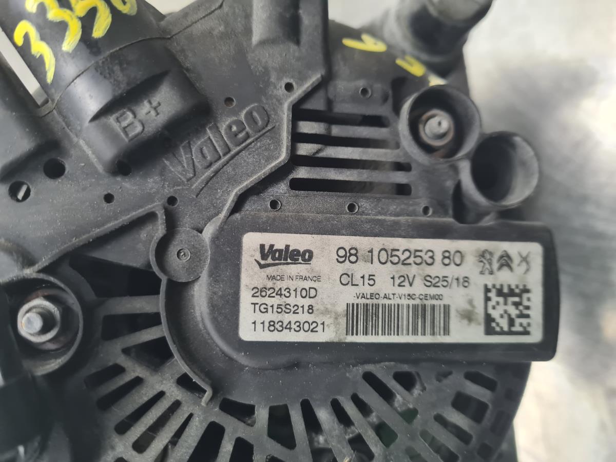 Alternador CITROËN C3 III (SX) Imagem-3