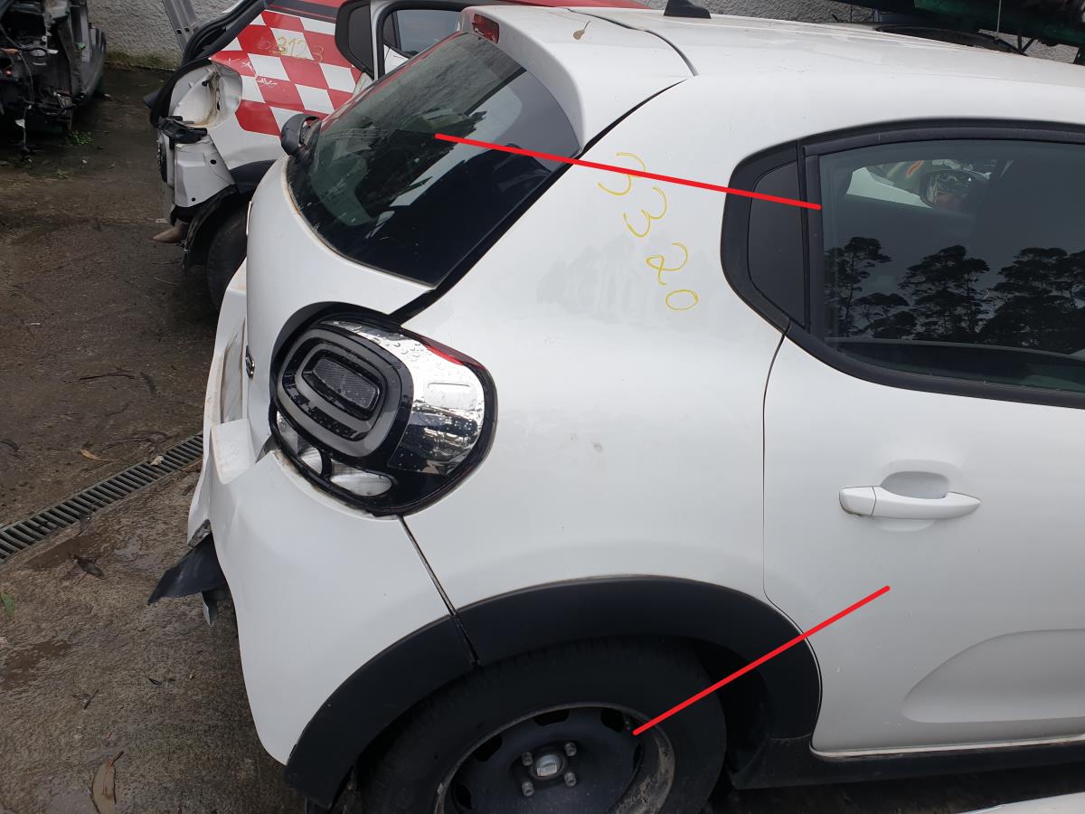 Pannello posteriore destro CITROËN C3 III (SX)