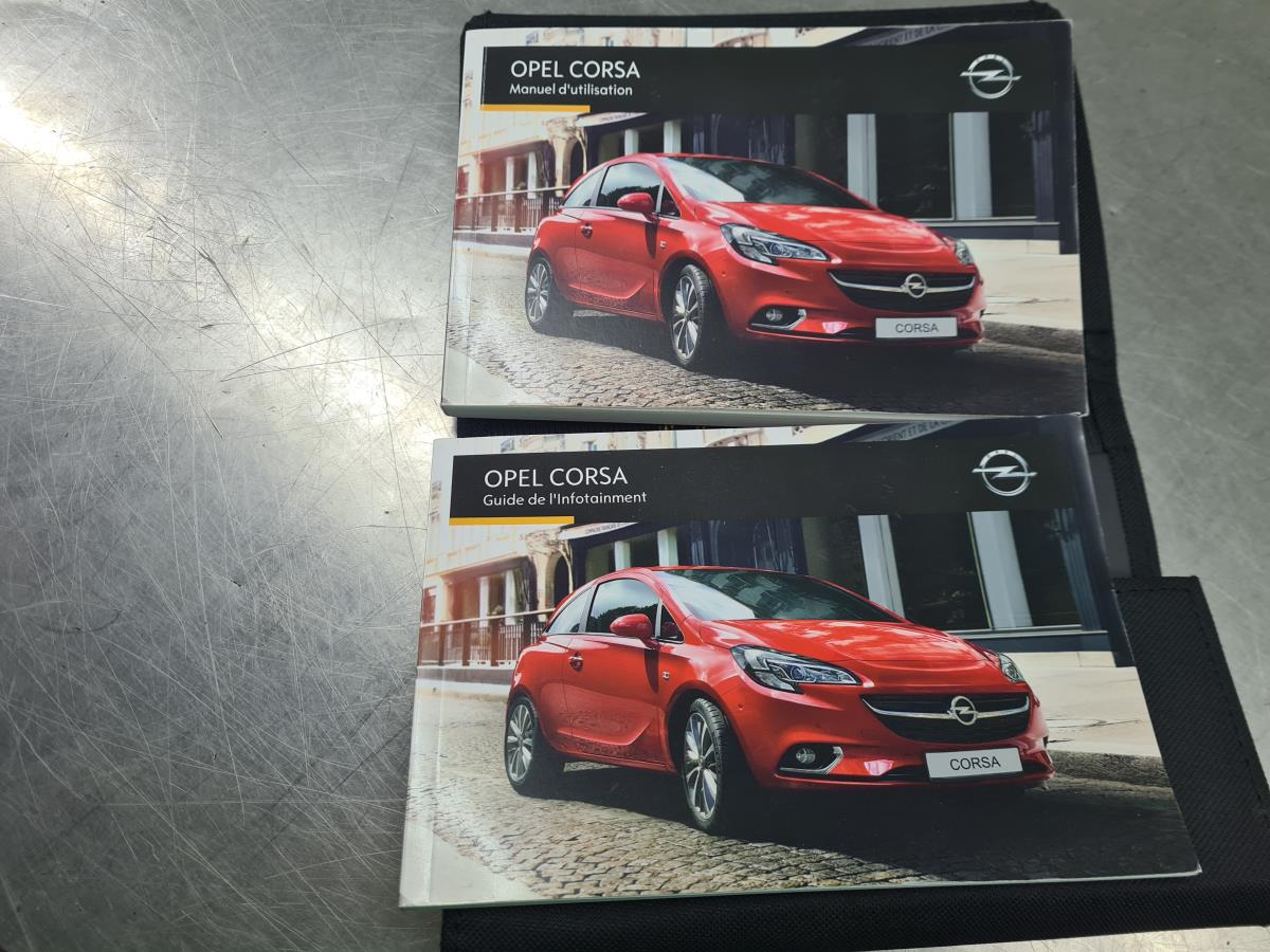 Borsa con manuale dell’utente del veicolo OPEL Corsa E Imagem-1