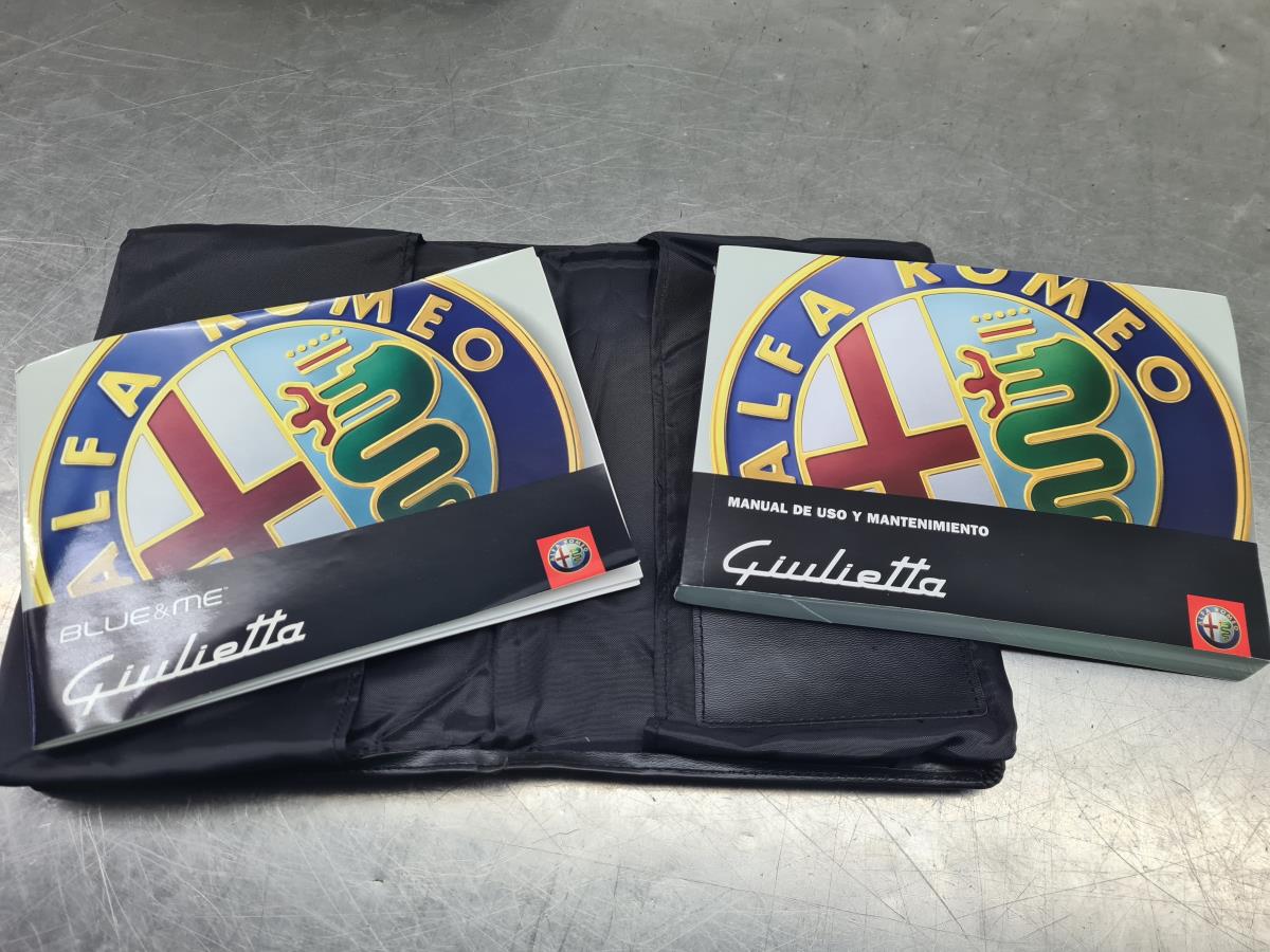 Borsa con manuale dell’utente del veicolo ALFA ROMEO Giulietta (940_) Imagem-1