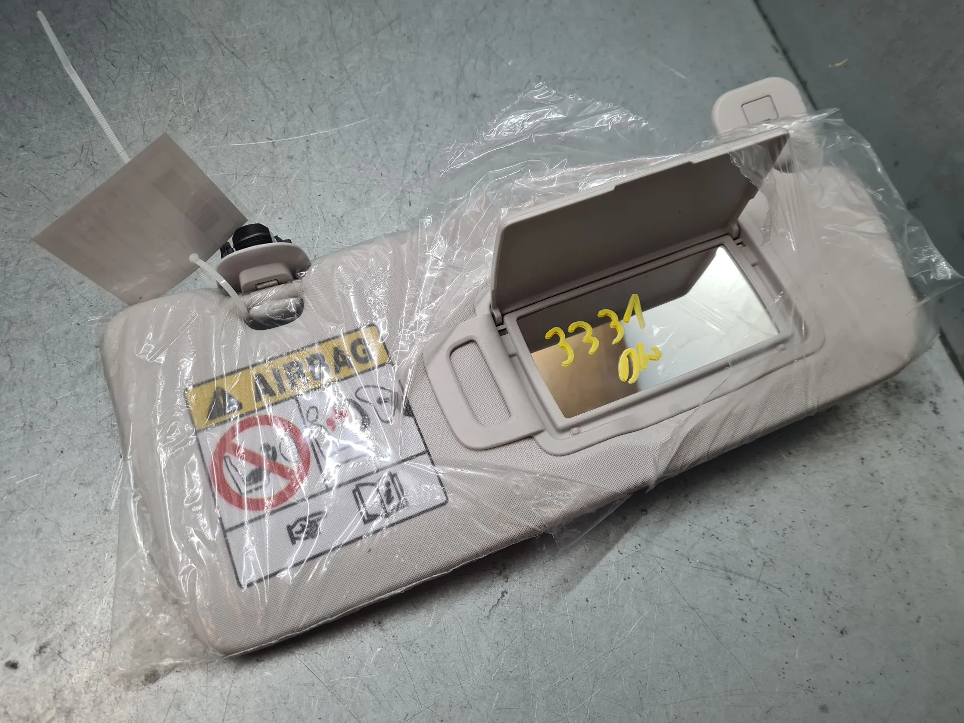 Pála de sol direita RENAULT Clio V (BF_)