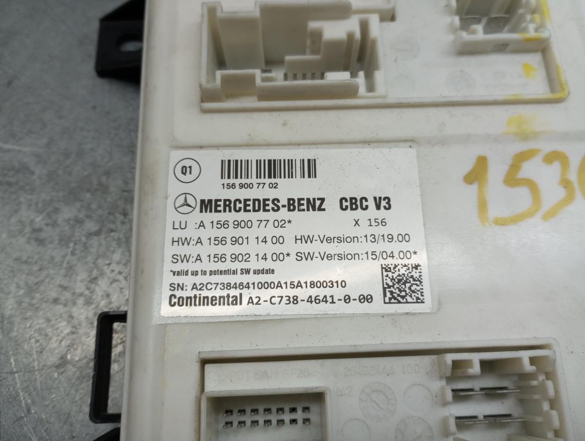 Comfort Unit Module MERCEDES-BENZ Classe A (W176) Imagem-3