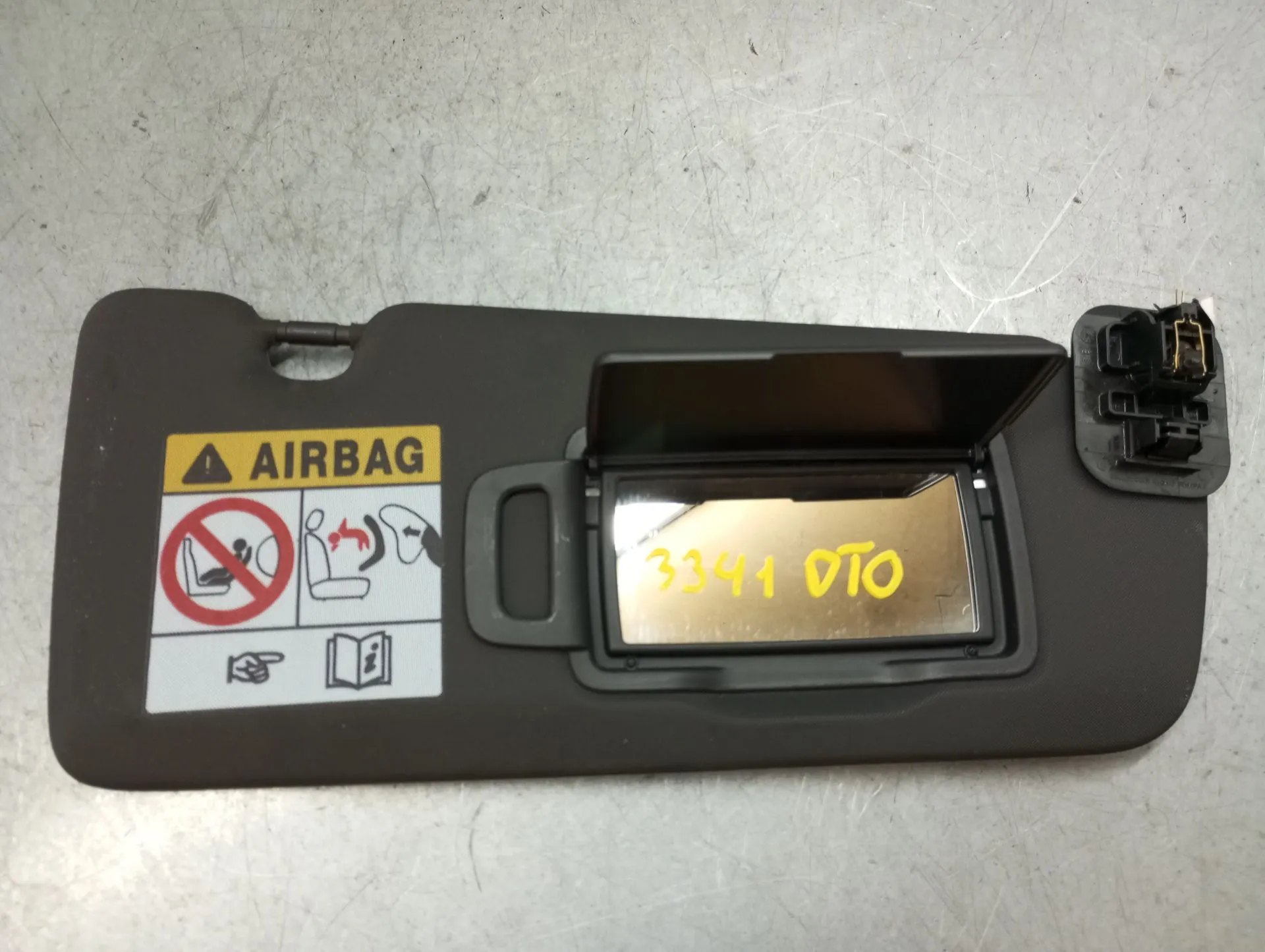 Right Sun Visor RENAULT Captur II