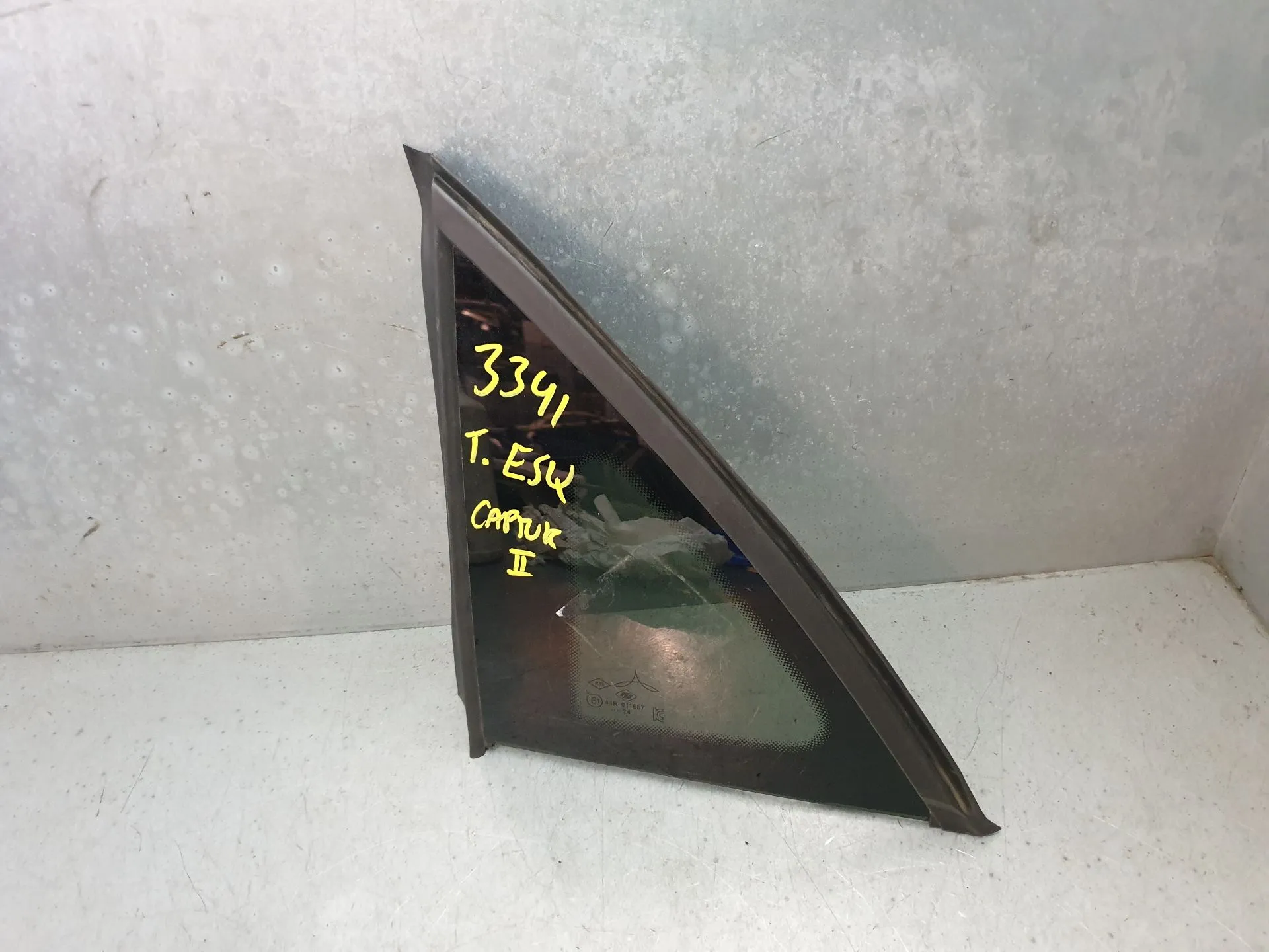 Vidrio del panel Trasero Izquierdo RENAULT Captur II