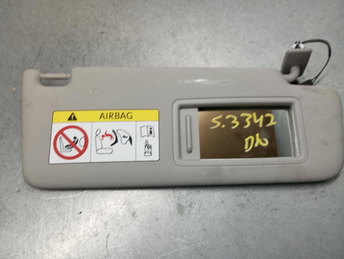 Right Sun Visor TOYOTA Aygo (_B4_)