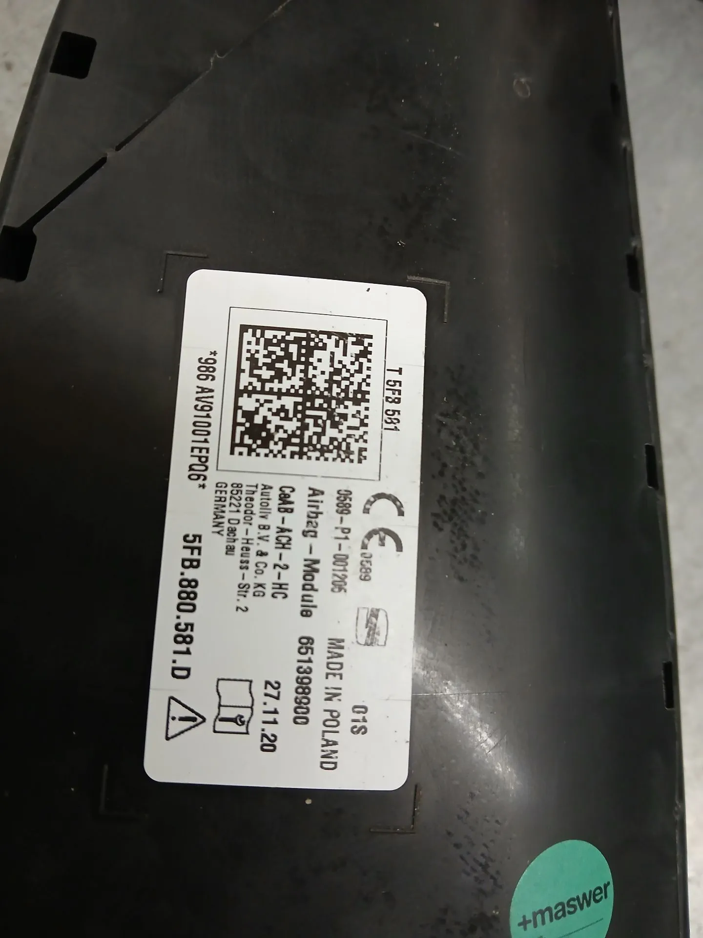 Airbag Sinistro SEAT Leon Sportstourer (KL8) Imagem-3