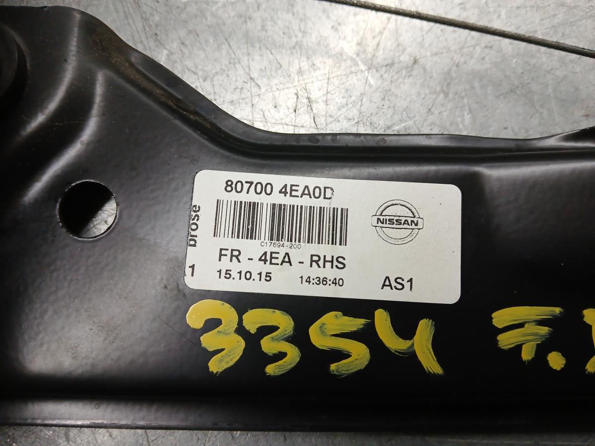 Right front window regulator NISSAN Qashqai II (J11) Imagem-3