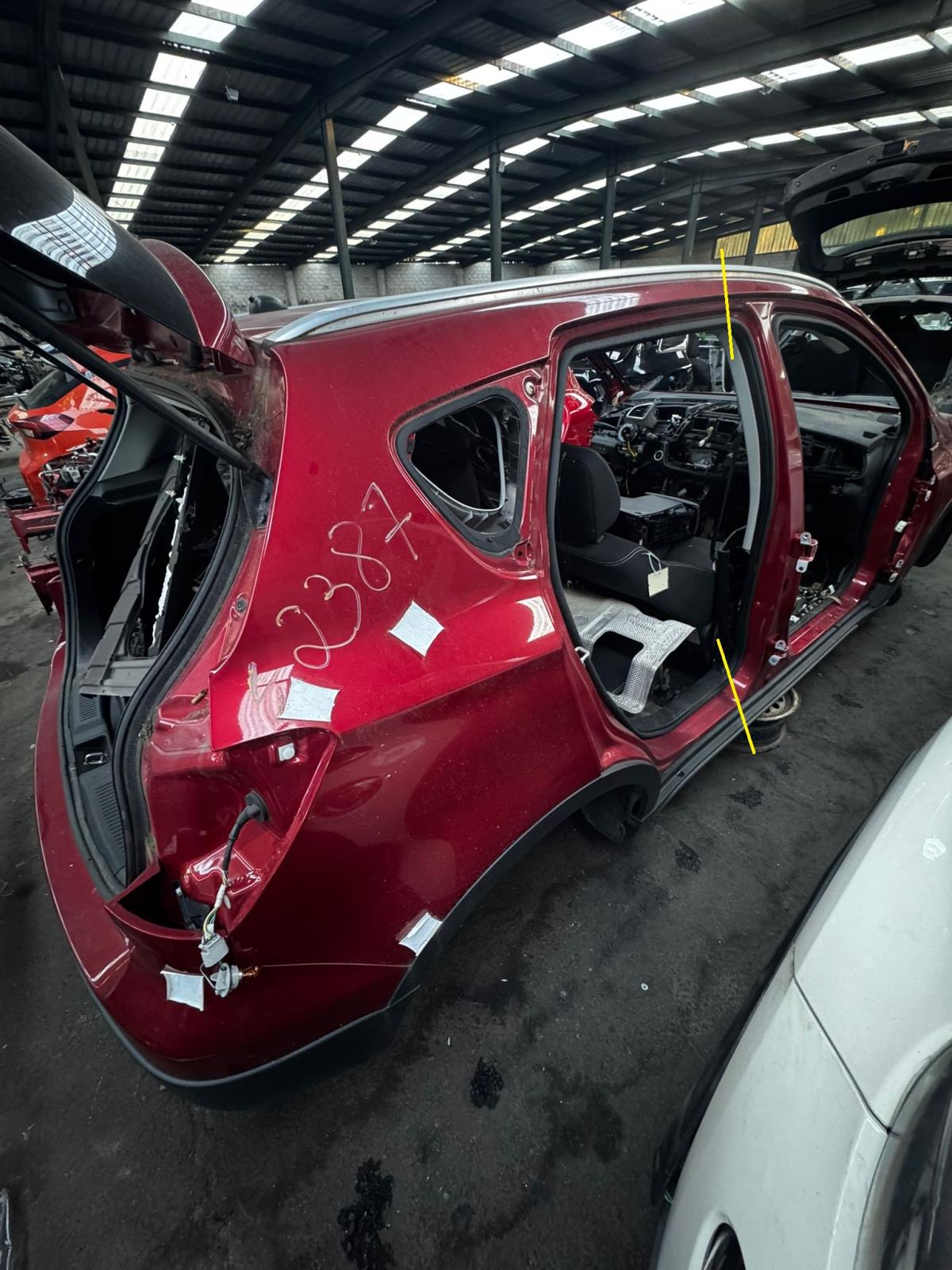 Right rear quarter panel of Collision for SUZUKI SX4 S-Cross (JY) 2013 ...