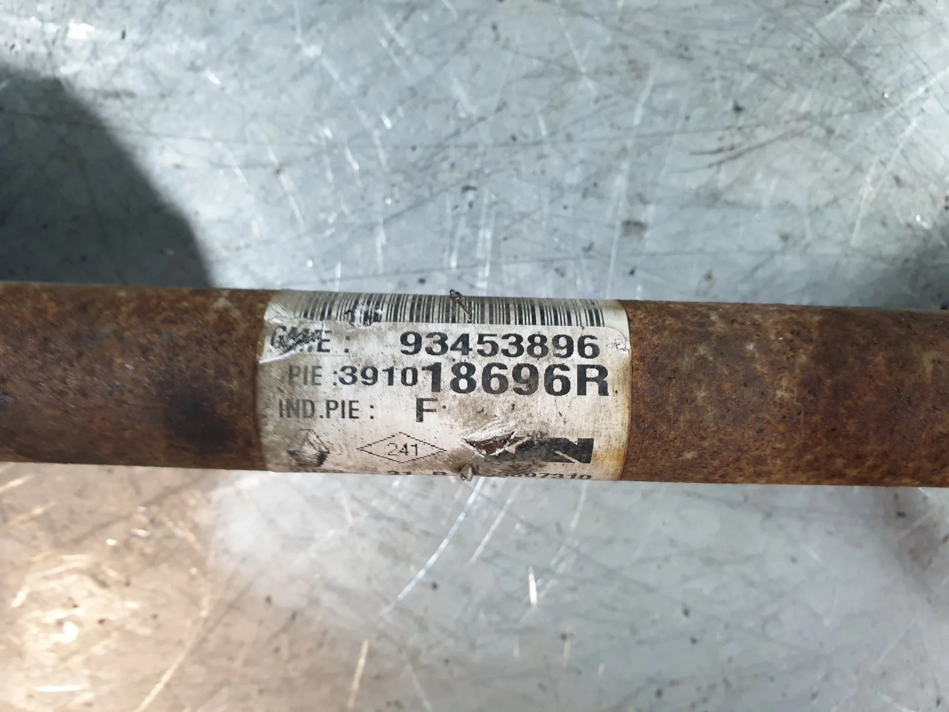 Transmission avant gauche RENAULT Trafic III Combi (JG_) Imagem-3