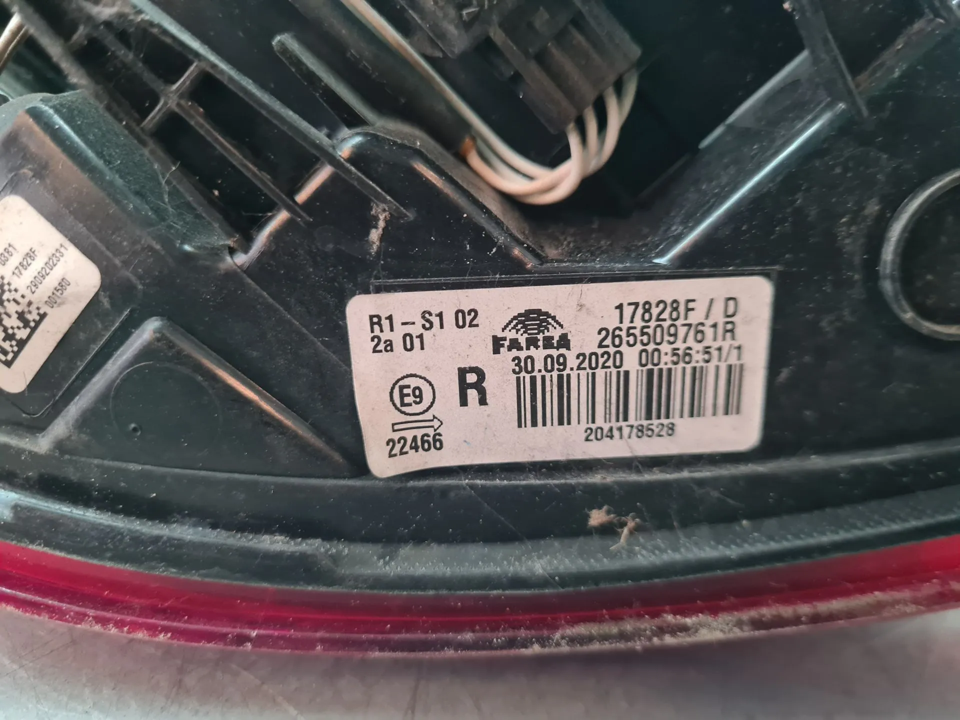 Right Tail light RENAULT Clio V (BF_) Imagem-3