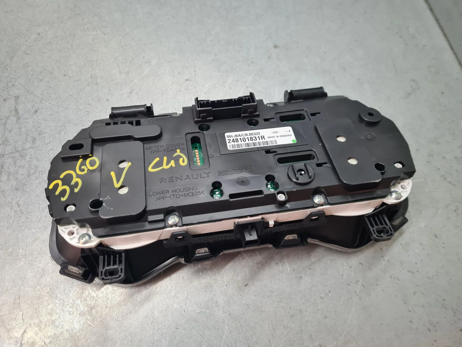 Quadrante / painel de instrumentos RENAULT Clio V (BF_) Imagem-2