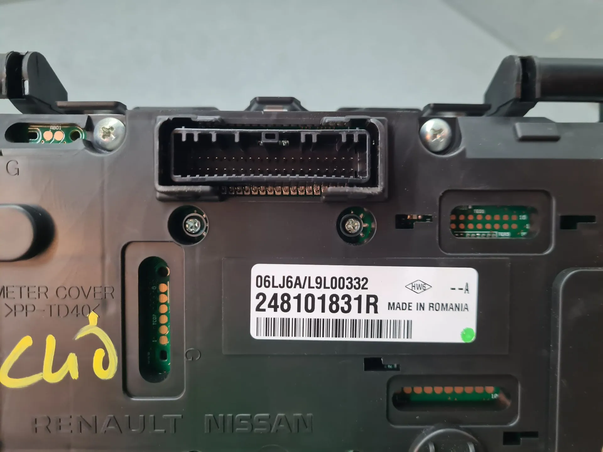 Quadrante / painel de instrumentos RENAULT Clio V (BF_) Imagem-3