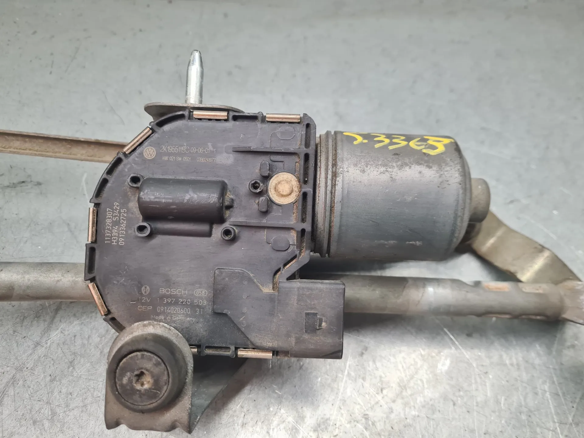 Motor limpa vidros frente VOLKSWAGEN Caddy III (2K, 2C) Imagem-1