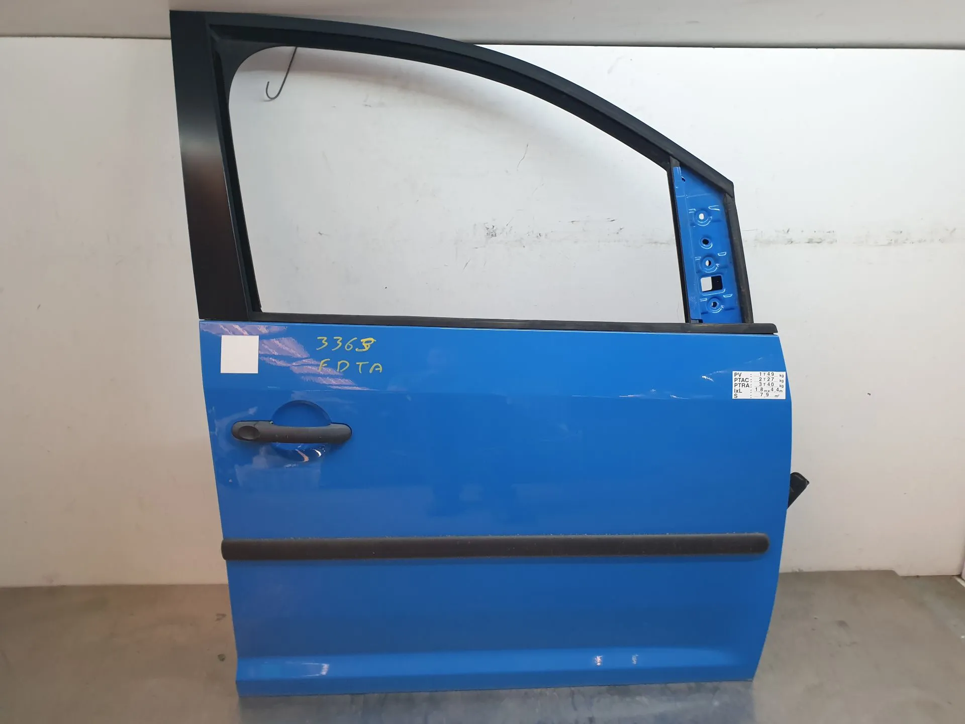 Porte avant Droite VOLKSWAGEN Caddy III (2K, 2C)